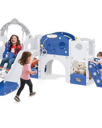 Struttura giochi scivolo altalena bimbi