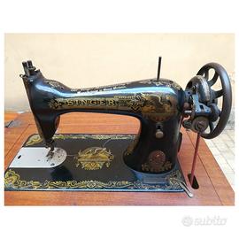Macchina da cucire Singer d'epoca modello Sfinge