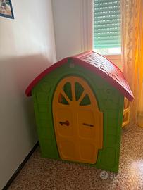 Casetta per bambini da giardino e giochi peppa pig