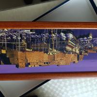 Quadro con cornice in legno