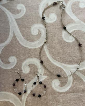Orecchini e collana