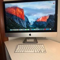 Imac 27 16 GB di ram SSD 1 TB + 120 GB