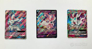 Carte Pokemon Sylveon V-GX-e GX fullard