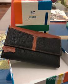 Portafoglio donna in vera pelle Enrico Coveri