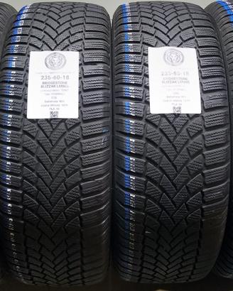 4 GOMME 235 60 18 BRIDGESTONE A70967