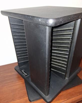 porta cd in legno concerto. 