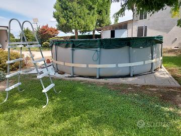copri-piscina-telo rotondo per piscina fuori terra
