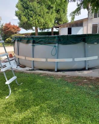 copri-piscina-telo rotondo per piscina fuori terra