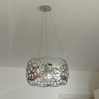 Lampadario in acciaio