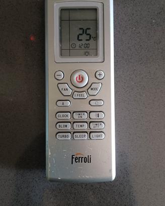 telecomando aria condizionata Ferroli