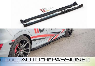 Coppia splitter minigonne V2 per Ford Fiesta Mk8 S