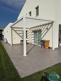 Pergola misure: 540x340 altezza 286
