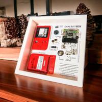 Quadro Nintendo Game Boy Pocket rosso originale