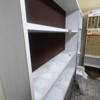 scaffale bianco legno