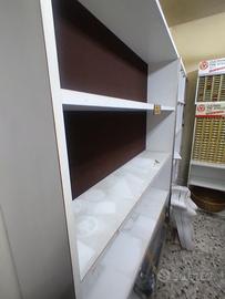 scaffale bianco legno