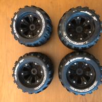 4 Gomme 1/8 Monster Truck MT CYCLONE 4"