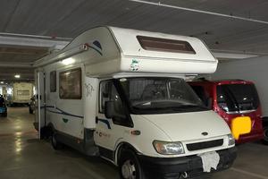 camper mansardato 7 posti letto e 6 posti viaggio