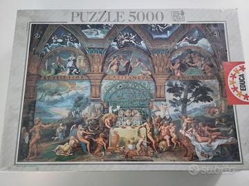 Puzzle 5000pz  Le nozze di Psiche e Cupido