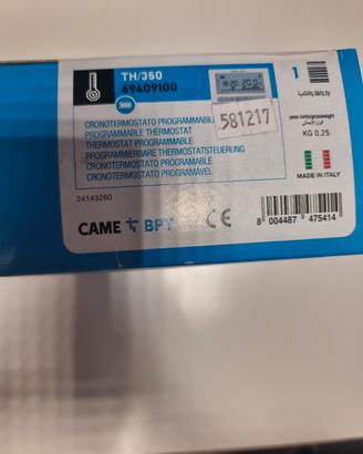 termoregolazione came TH/350 