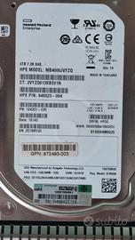 hardisk sas 4Tb HP per server