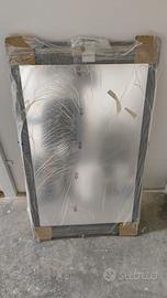 specchio su struttura in legno 100x60