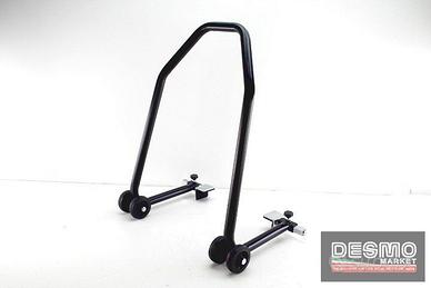 Cavalletto alza moto forcellone bibraccio con pale