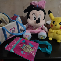 Giochi pupazzi cagnolino minnie barbie pikachu