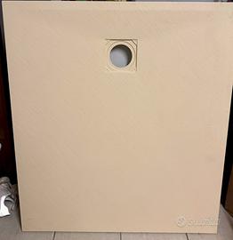 Piatto doccia in resina 80x90 cm - spessore 3cm