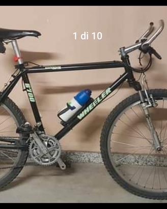 bicicletta MYB Wheeler ammortizzata davanti 