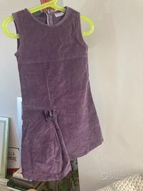 scamiciata velluto bimba