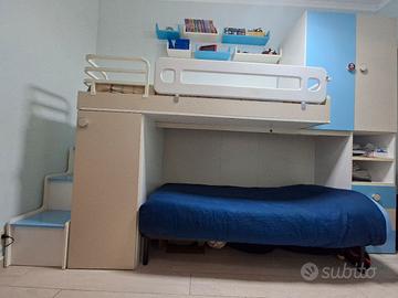 Cameretta con 2 letti a castello