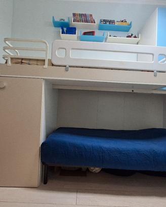 Cameretta con 2 letti a castello