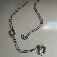Collana in acciaio Fossil Steel