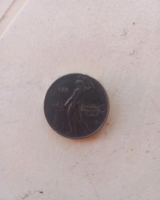 Monete da 50 lire  del 55 e del 59