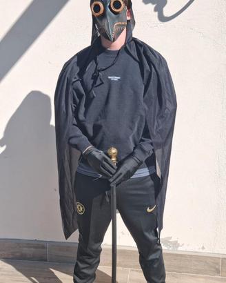 costume halloween dottore della peste paura uomo