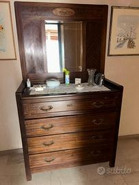 Mobile Cassettiera con specchio