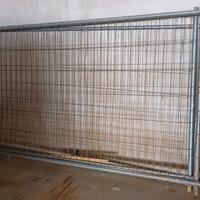 N.4 recinzioni mobili da cantiere 