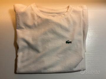 T-shirt Lacoste bianca
