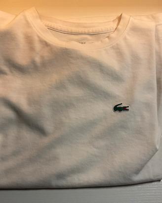 T-shirt Lacoste bianca