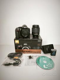 Stupenda Reflex Nikon d5300 con obiettivo 18-55mm