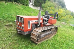 Trattore a cingoli FIAT 665 montagna