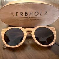 Occhiali da sole vintage KERBHOLZ legno pregiato