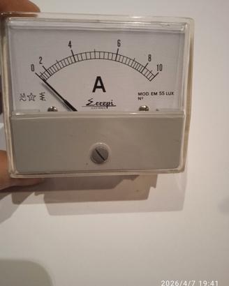 amperometro analogico 