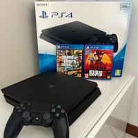Playstation 4 + RDR2 + GTA5
