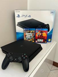 Playstation 4 + RDR2 + GTA5