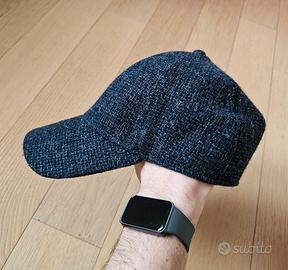 Cappello con paraorecchie blu Stetson lana (tg.S) 