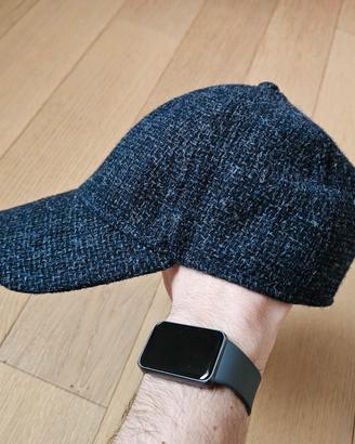 Cappello con paraorecchie blu Stetson lana (tg.S) 