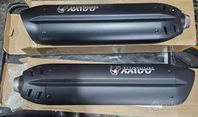 terminali scarichi MIVV dx e sx