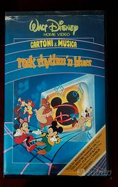 Rock Rhythm'n Blues Disney VHS Ex Noleggio rara