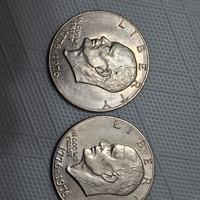 1776-1976  Moneta Rara Liberty Bell Moon moneta da